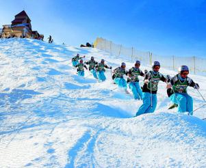崂山北宅高山滑雪场
