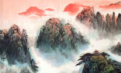 泰山云海风光