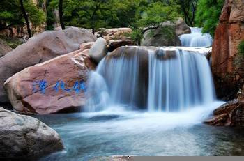 北九水泉瀑