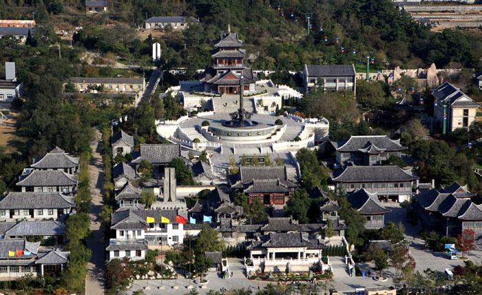 威海刘公岛博览园全景