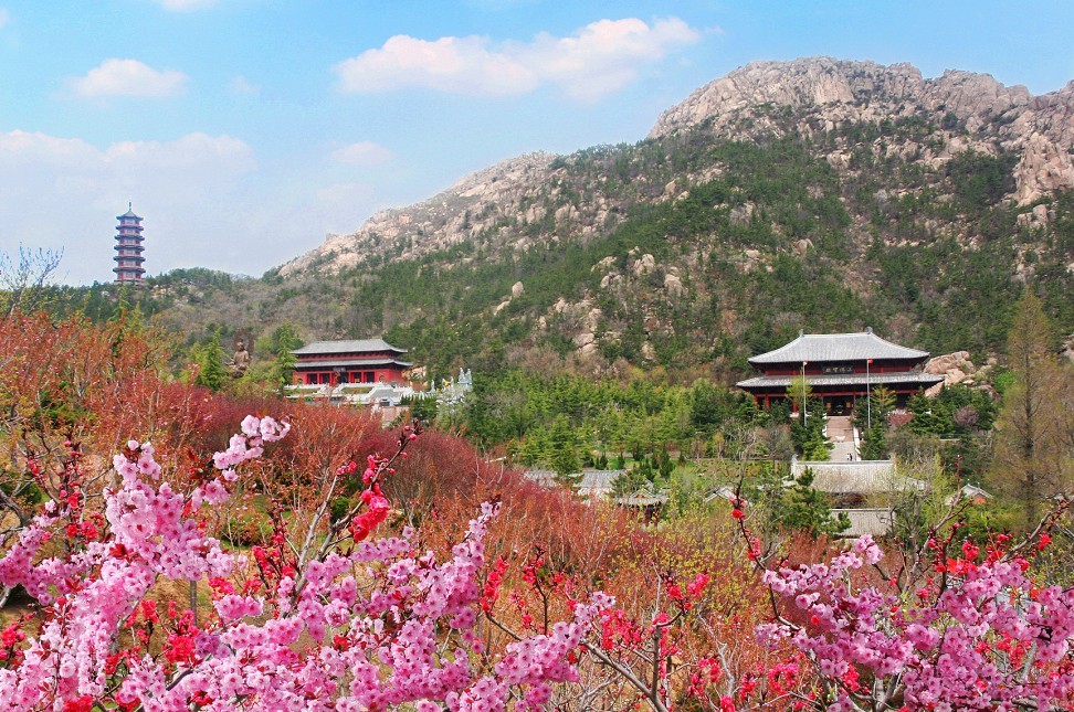 春天赤山美景旅游