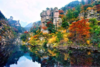 青岛崂山北九水纯玩大巴一日游